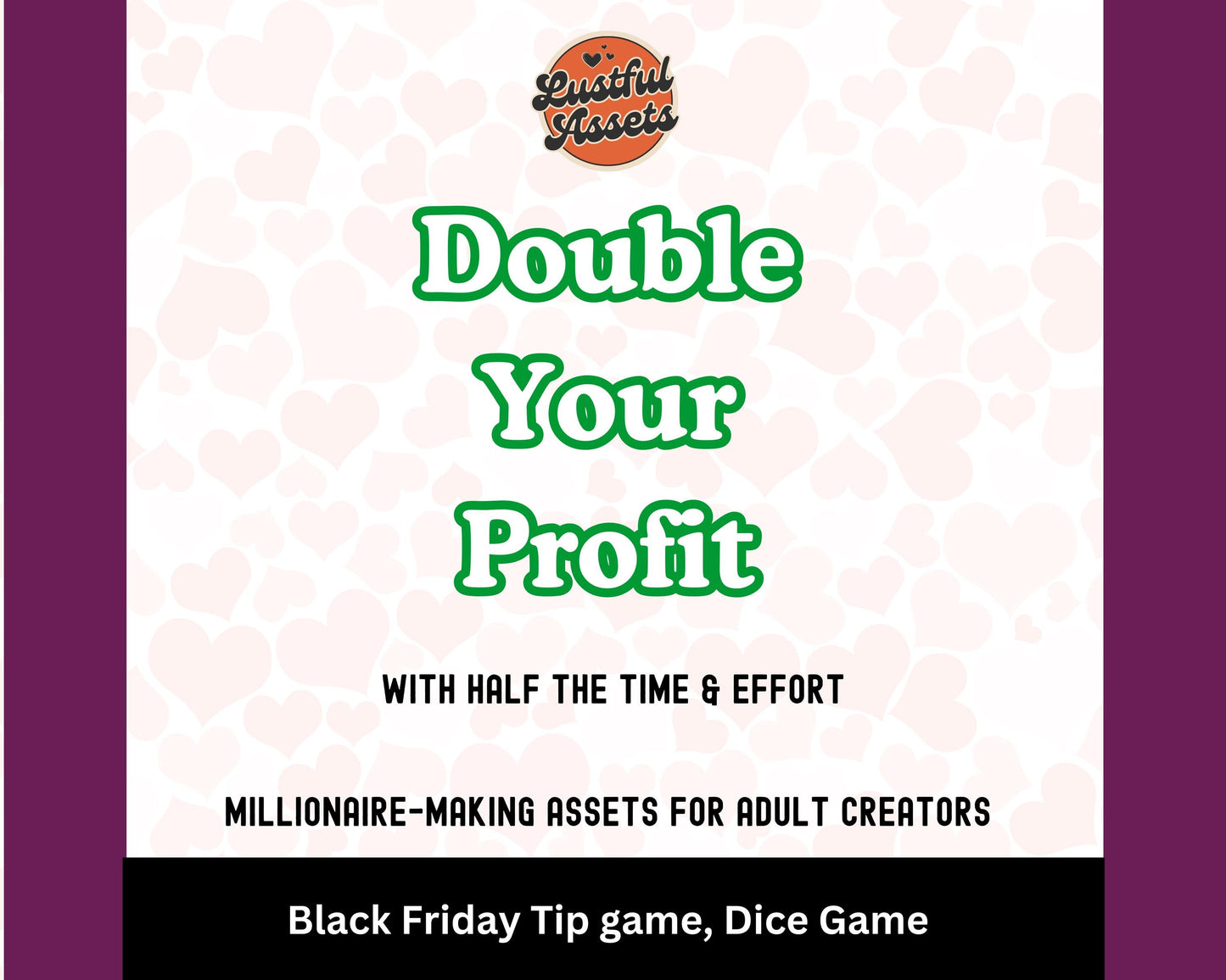 ONLYFANS Black Friday Tipping game, Dice | Onlyfans Tip Game Idea Templates, OF, Fansly Snapchat, camgirls, Content creators Bundle Theme