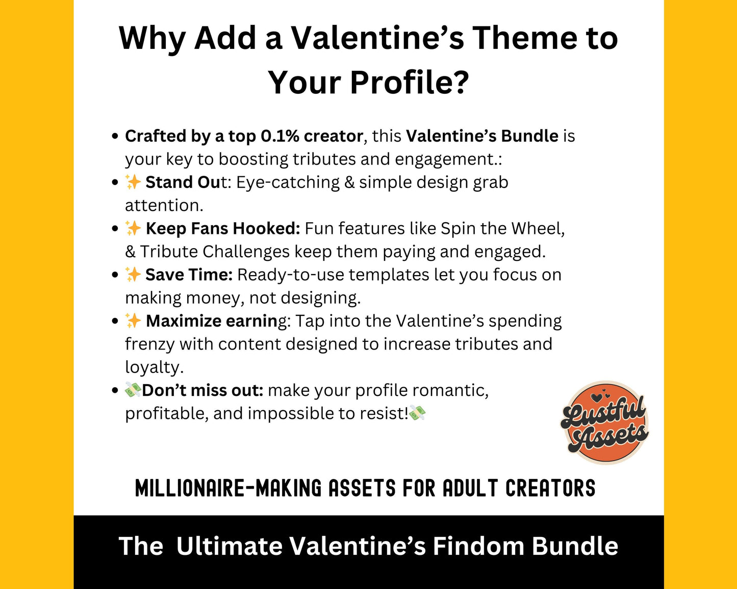 ONLYFANS Findom Valentines Findom Game Bundle, Spinning Wheel, Only fans Financial Domination Calendar for camgirls, OF, Fansly, Snap