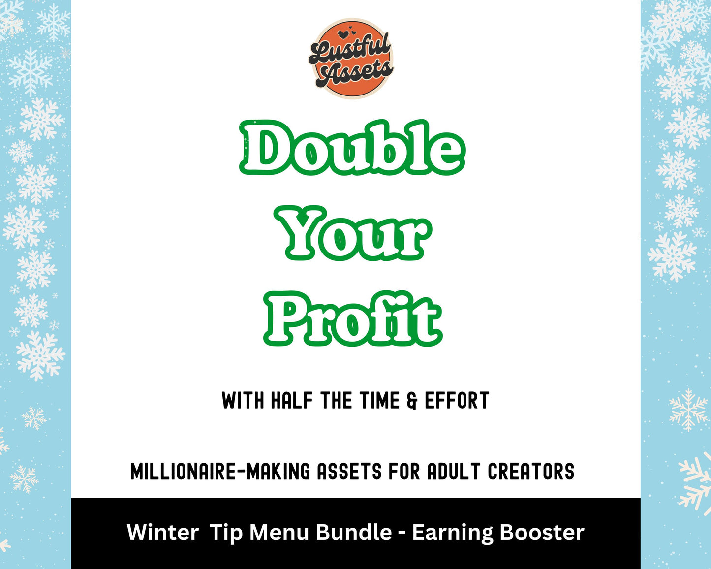 ONLYFANS Tip Menu Winter Themed Bundle | Onlyfans Tipping Menu Game, Theme Canva Creators camgirls, OF Fansly Snap Template New Year