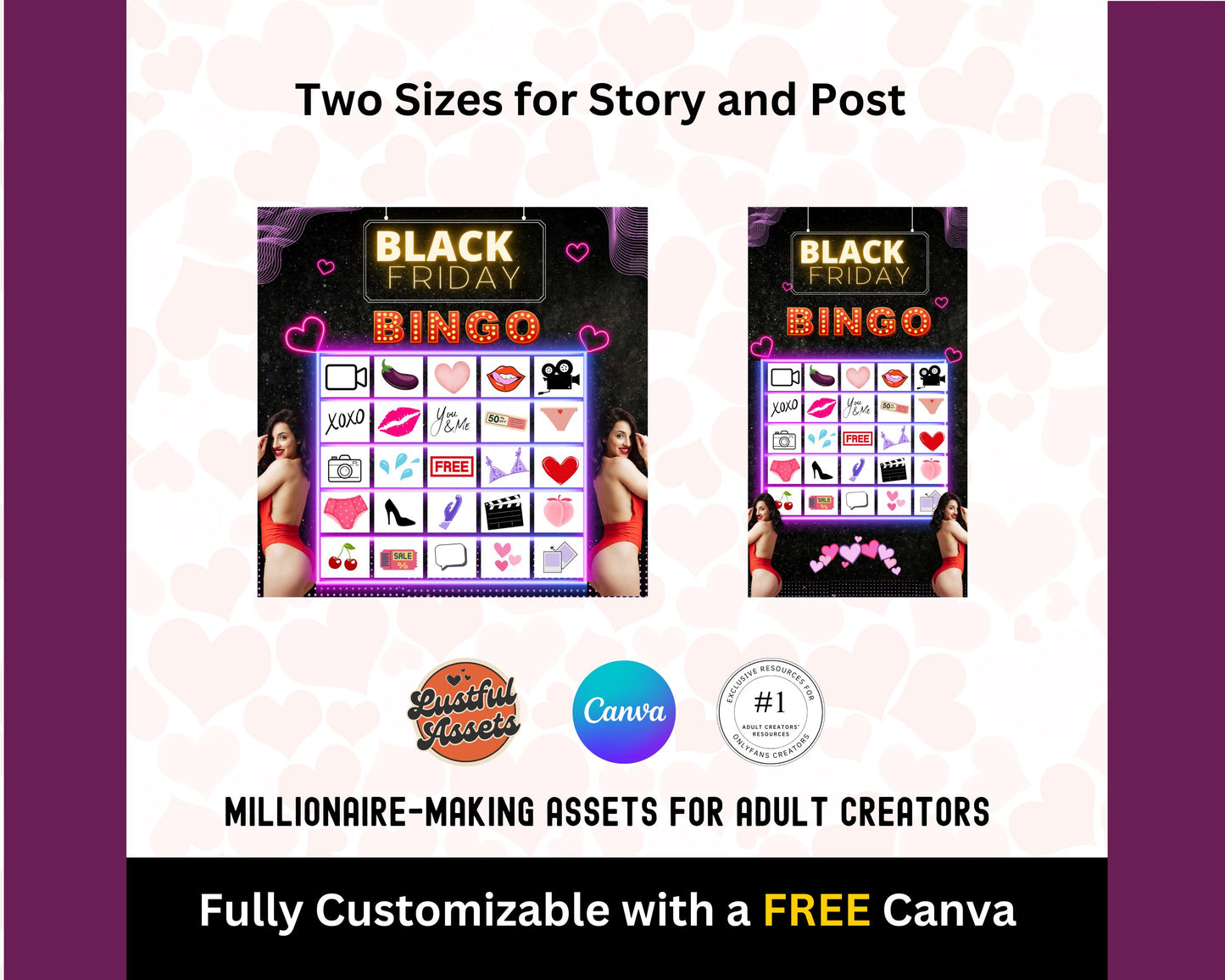 ONLYFANS Black Friday Tipping game Bundle| Onlyfans Tip Game Idea Templates, OF, Fansly Snapchat, camgirls, Content creators Bundle Theme