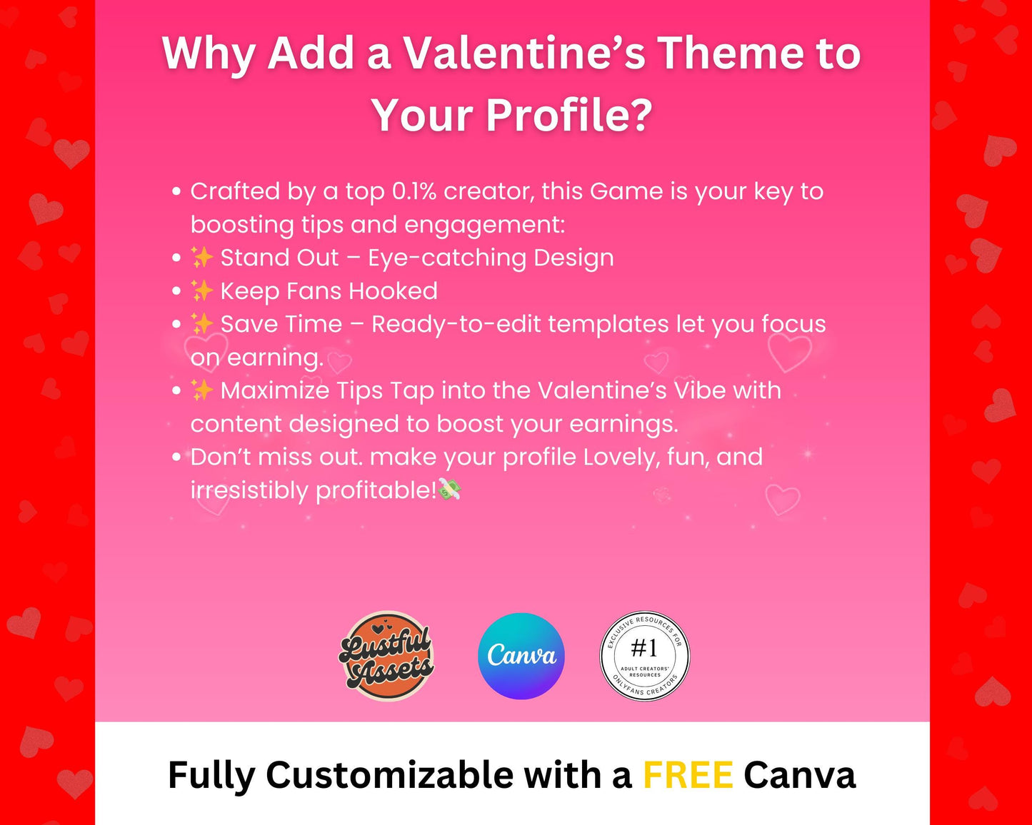 ONLYFANS Valentine's Spinning Wheel Tipping Game Bundle| Onlyfans Tip game idea, Templates bundle, Valentine's Tip, Camgirls, Fansly Snap