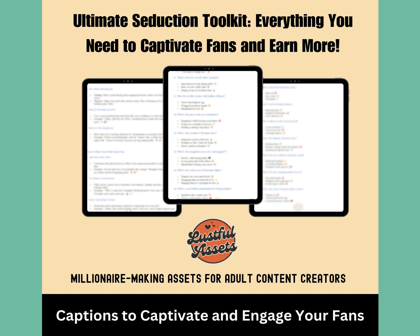 ONLYFANS Blowjob Captions Bundle | Perfect for BJ Posts, Only Fans PPV & Mass Messages ideas, Scripts Theme, camgirls, Fansly Snap Template