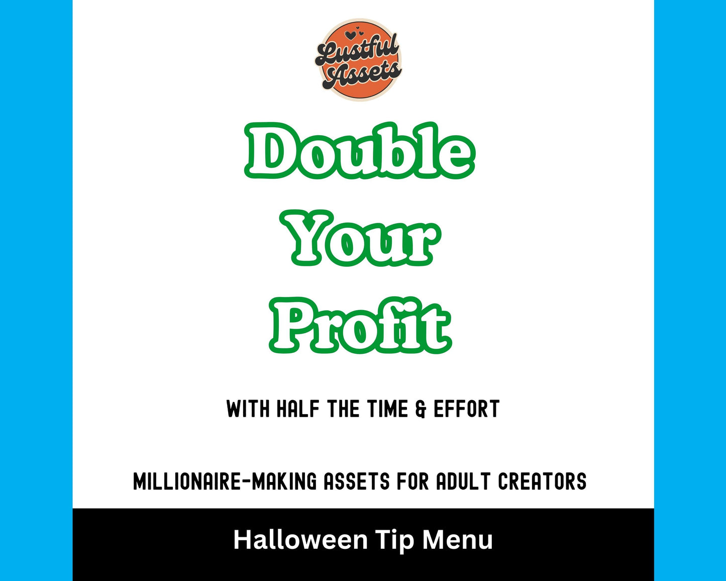 Halloween Tip Menu for OnlyFans & Fansly | Editable Canva Template | Spooky Digital Tipping Guide for Content Creators | custom menu