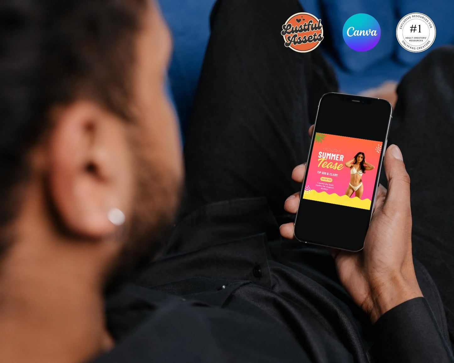 ONLYFANS August Animated Tip Flyers Bundle| Onlyfans Promo, 50 Summer Themed Templates, tipping campaign Ideas, Canva, Camgirls, Fansly Snap