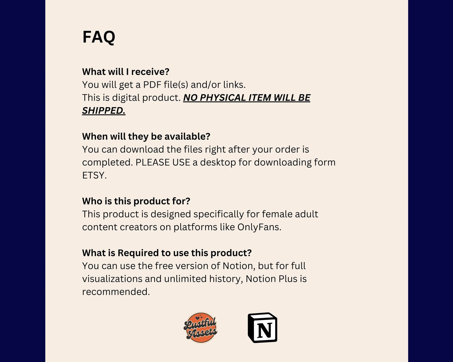 ONLYFANS Content Planner Notion Ultimate Tracker| Tip, Idea, Income Tracker Planner for content creators, Camgirls, Fansly, Snapchat