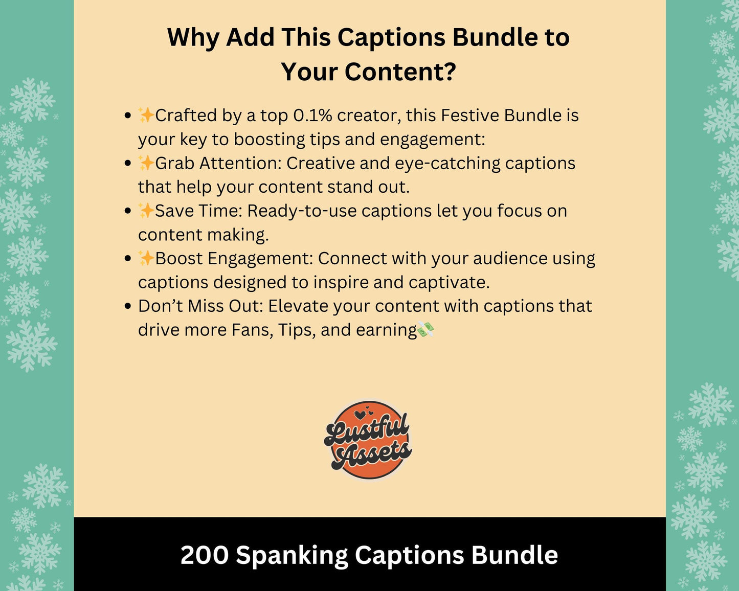 ONLYFANS Spanking Captions Bundle | Perfect for Spank & ass Posts, Only Fans PPV, Mass Messages ideas, Scripts, camgirls, Fansly Snap OF