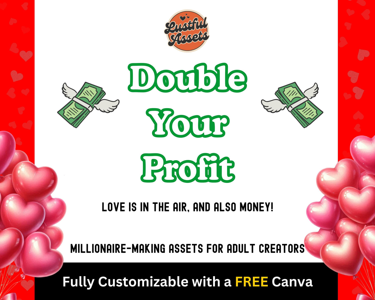 ONLYFANS Valentine's Tip Game Campaign Flyers February| Onlyfans Tipping, Templates bundle, promo Content for Camgirls, Fansly Snap OF