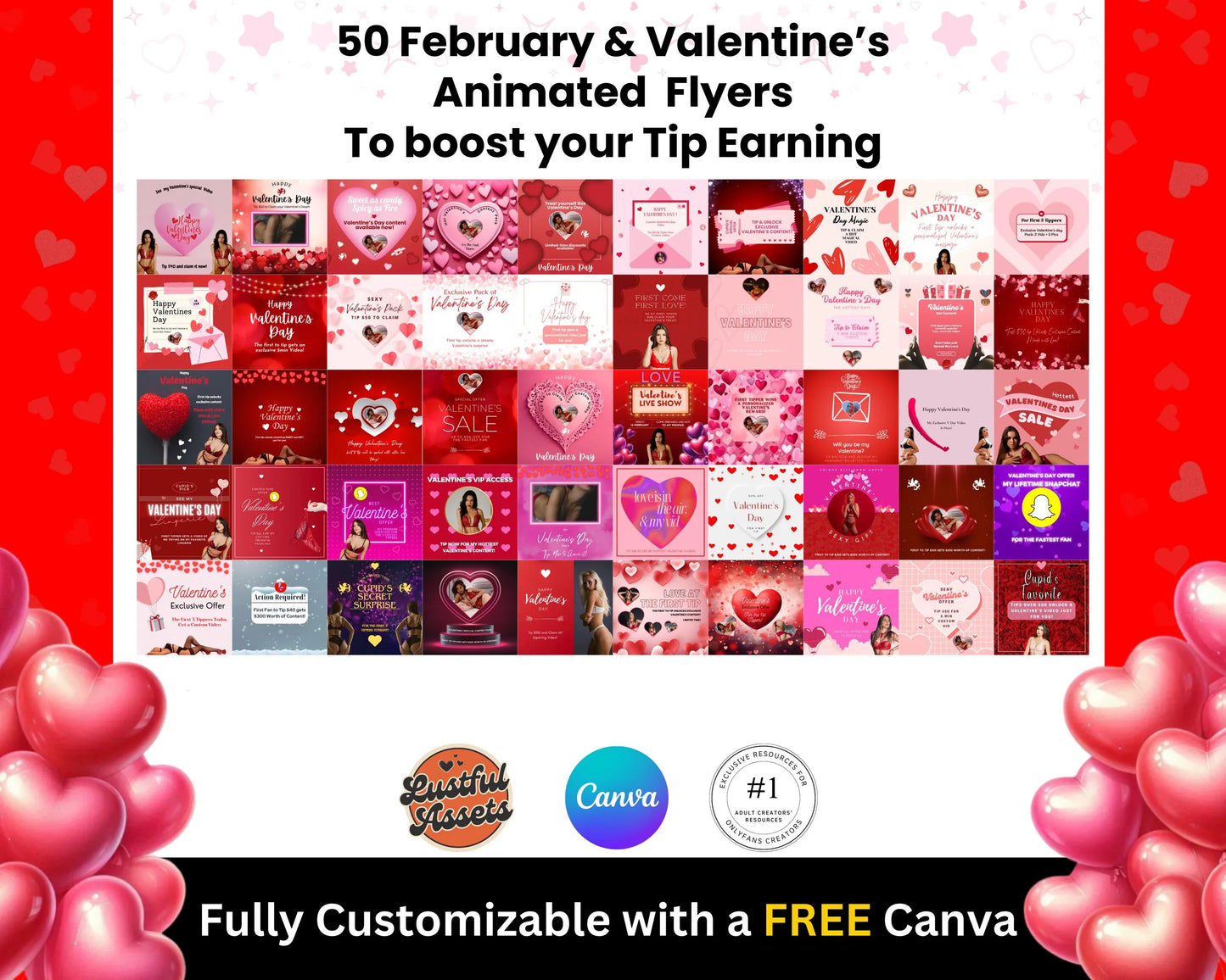 ONLYFANS Valentine's Templates, February Templates | Only fans Valentine game bundle idea, First to Tip menu, Content Camgirls, Fansly Snap