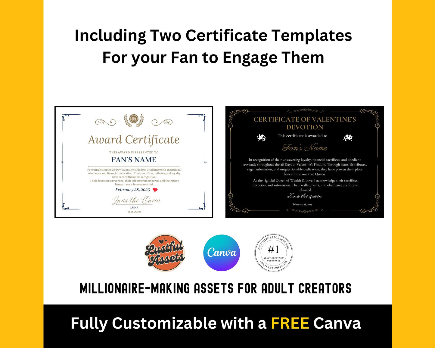 ONLYFANS Findom Valentines Findom Game Bundle, Spinning Wheel, Only fans Financial Domination Calendar for camgirls, OF, Fansly, Snap