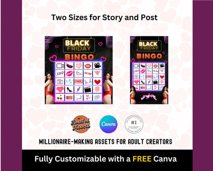ONLYFANS Black Friday Tipping game Bundle| Onlyfans Tip Game Idea Templates, OF, Fansly Snapchat, camgirls, Content creators Bundle Theme