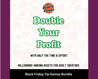 ONLYFANS Black Friday Tipping game Bundle| Onlyfans Tip Game Idea Templates, OF, Fansly Snapchat, camgirls, Content creators Bundle Theme