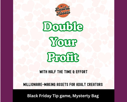 ONLYFANS Black Friday Tipping game, Mystery Bag | Onlyfans Tip Game Idea Templates, OF, Fansly Snapchat, camgirls, Content creators Bundle
