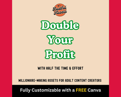 ONLYFANS Tip Menu Bundle | Editable Canva Tipping Template for Creators, Tipping Menu, Digital Camgirl & Fansly OF Simple Tip Menu Canva