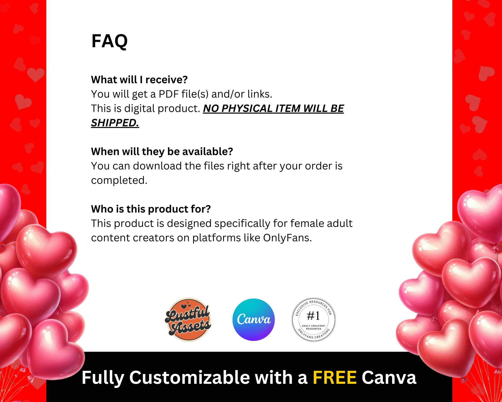 ONLYFANS February & Valentine's Tip Game Campaign Flyers| Earn more| OnlyFans Template - Lustful Assets