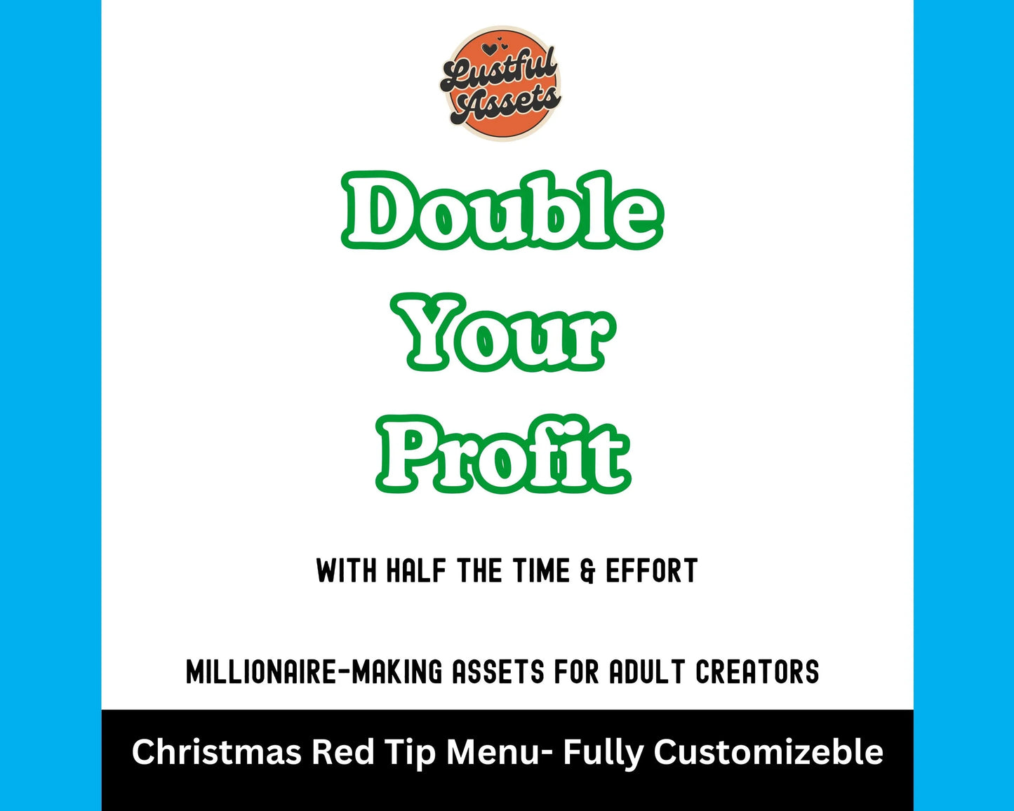 ONLYFANS Christmas Tip Menu| Creative Template for Creators, Holiday Theme Editable Canva Customizable, Creators camgirls, OF, Fansly Snap