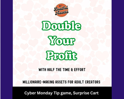 ONLYFANS Cyber Monday Tipping game, Surprise Cart | Tip Game Onlyfans Idea Templates, OF, Fansly Snapchat, camgirls, Content creators Bundle