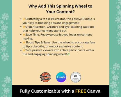 ONLYFANS Spin The Wheel Tip Game Template| Only fans Spinning Wheel Promo Graphic Tipping game idea Templates, Camgirls, Fansly Snapchat
