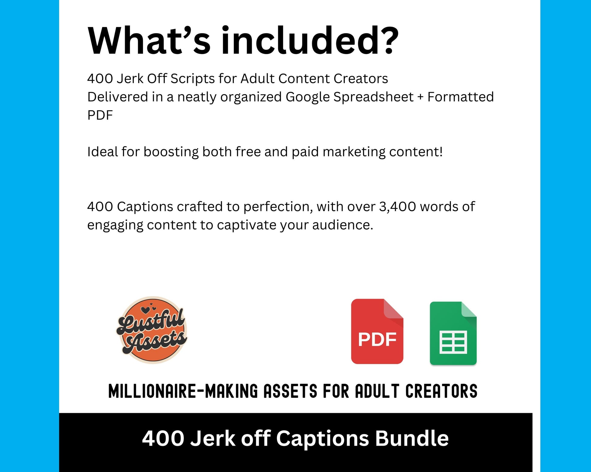 Onlyfans 400 Jerk off Captions Bundle| Earn more Now| Onlyfans captions - Lustful Assets